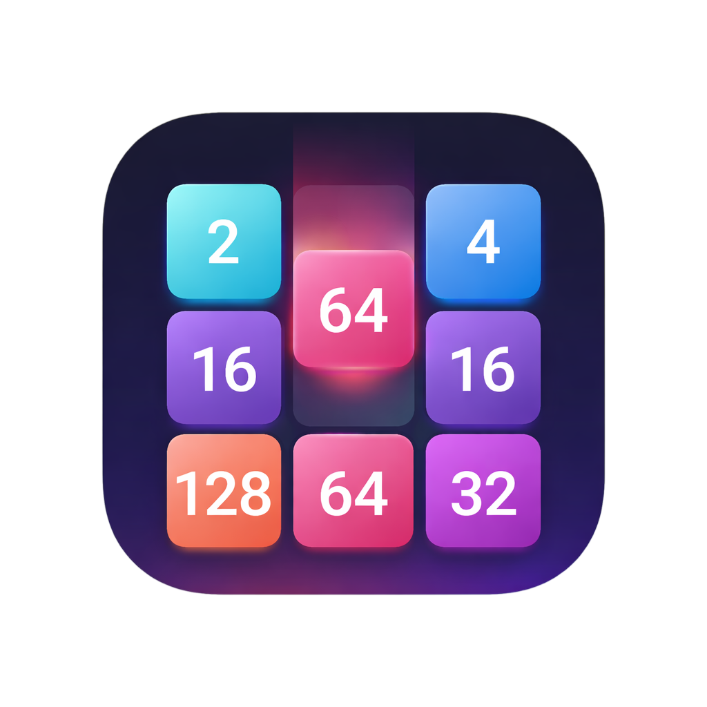 Logo 2048 Play